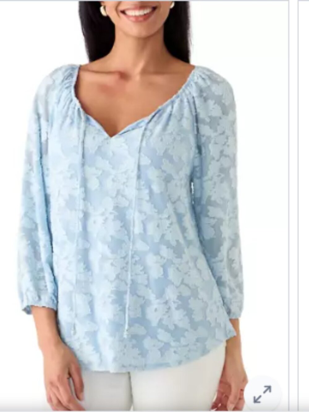 Ladies peasant top